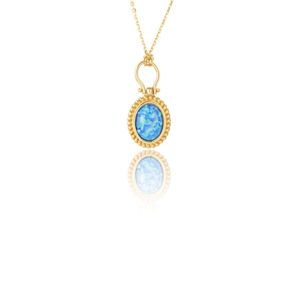 Opal Vintage Kolye