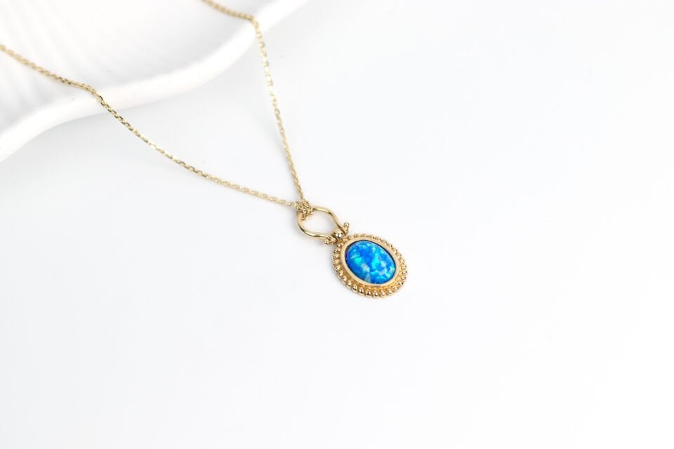 Opal Vintage Kolye
