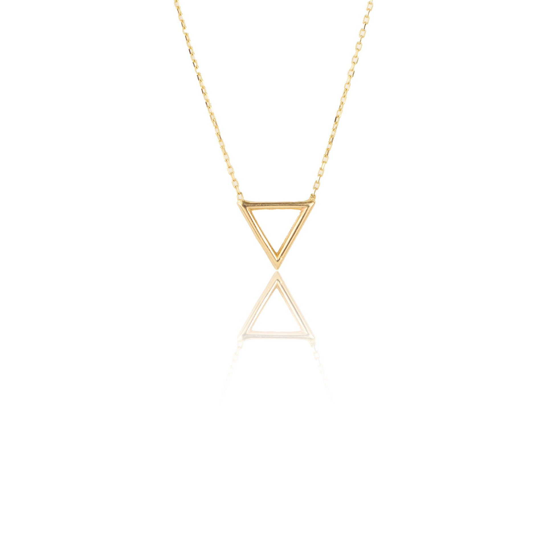 Minimal Üçgen Kolye