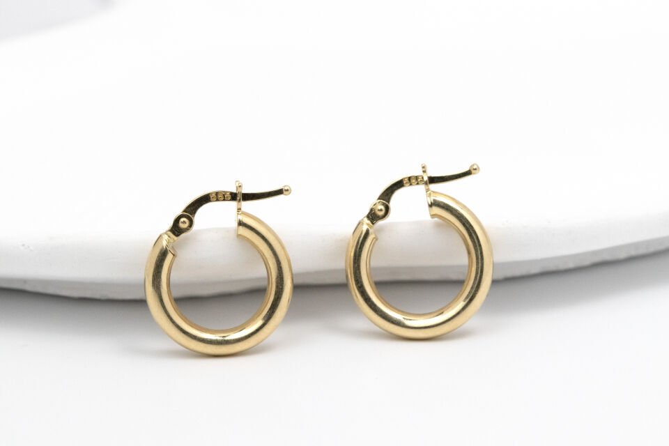 3 mm Bombeli Halka Küpe