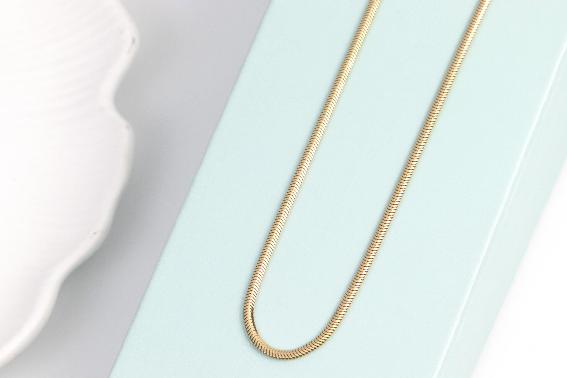 2 mm Balık Sırtı Zincir 40 cm