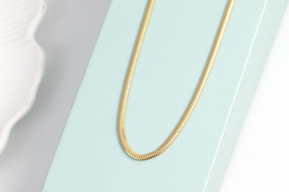 2.5 mm Balık Sırtı Zincir 50 cm