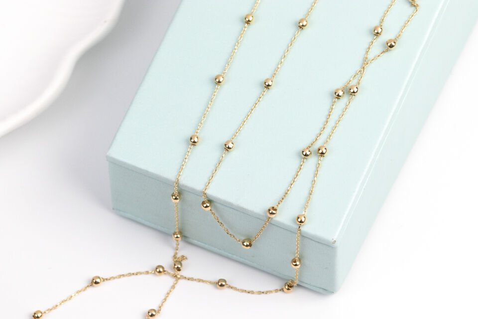 2.5mm Cilalı Top Zincir