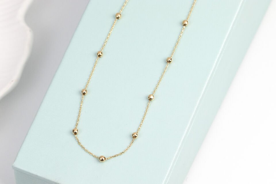 2.5mm Cilalı Top Zincir